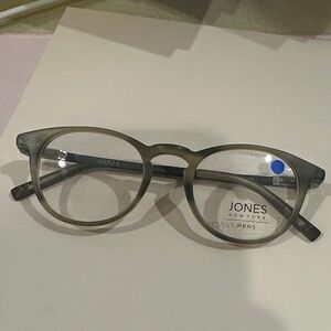 Jones New York Matte Gray Eyeglasses